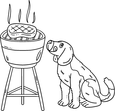 フードカートとペッ</div>トのイメージ